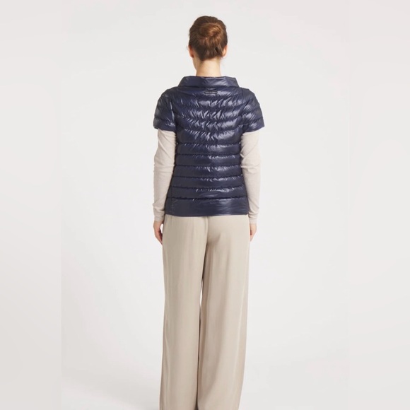 Cotes of London Navy puffer vest THE ST BARTS | DOWN VEST INAVY size 2X - Picture 3 of 11